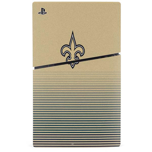 NFL New Orleans Saints Breakaway PS5 Slim Digital Edition Bundle Skin