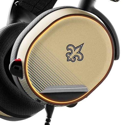 NFL New Orleans Saints Breakaway SteelSeries Arctis 3 Skin