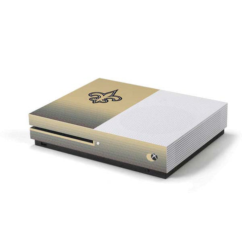NFL New Orleans Saints Breakaway Xbox One S Console Skin