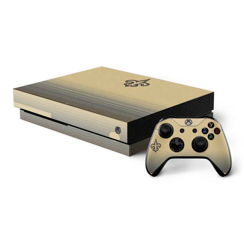 NFL New Orleans Saints Breakaway Xbox One X Bundle Skin