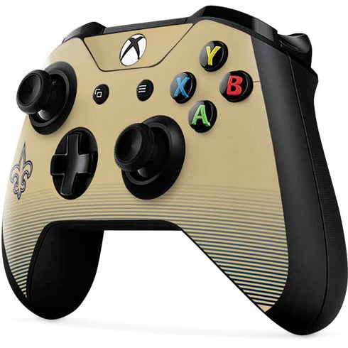 NFL New Orleans Saints Breakaway Xbox One X Controller Skin