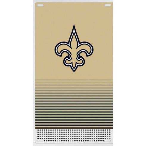 NFL New Orleans Saints Breakaway Xbox Series S Console Skin