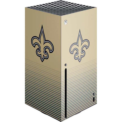 NFL New Orleans Saints Breakaway Xbox Series X Console Skin