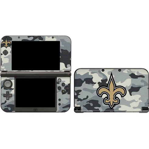 NFL New Orleans Saints Camo 3DS XL 2015 Skin