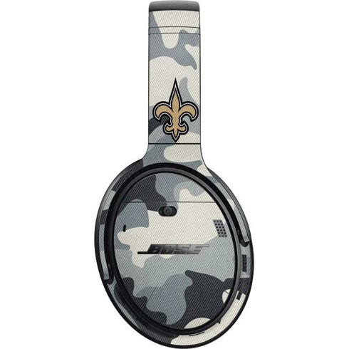 NFL New Orleans Saints Camo Bose QuietComfort 35 Headphones Skin