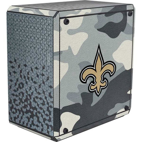 NFL New Orleans Saints Camo Cooler Master MasterBox Q300L Mini Tower Skin