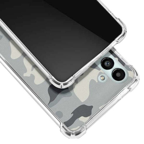 NFL New Orleans Saints Camo Galaxy A13 5G Clear Case