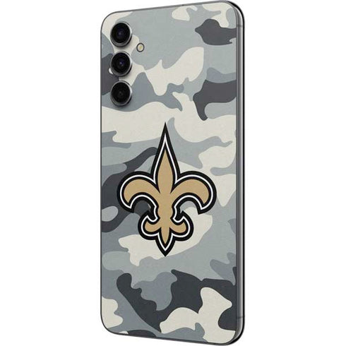 NFL New Orleans Saints Camo Galaxy A14 5G Skin