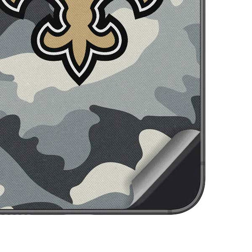 NFL New Orleans Saints Camo Galaxy A14 5G Skin