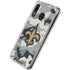 NFL New Orleans Saints Camo Galaxy A30 Clear Case