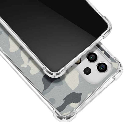 NFL New Orleans Saints Camo Galaxy A53 5G Clear Case