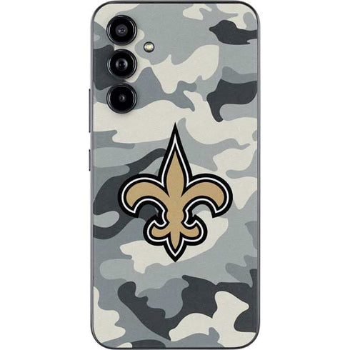 NFL New Orleans Saints Camo Galaxy A54 5G Skin