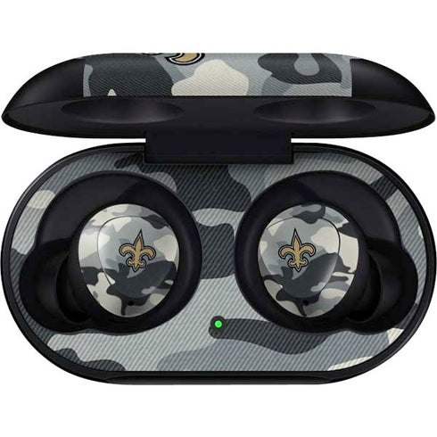 NFL New Orleans Saints Camo Galaxy Buds Skin