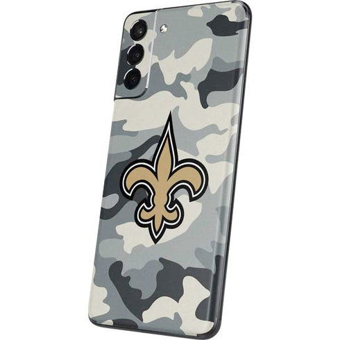 NFL New Orleans Saints Camo Galaxy S21 5G Skin