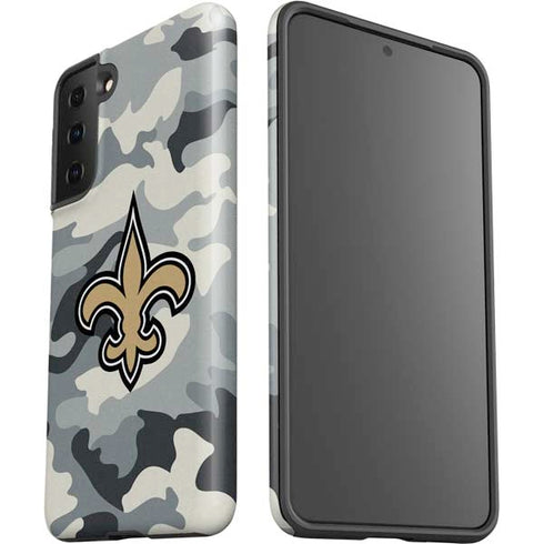 NFL New Orleans Saints Camo Galaxy S21 Plus 5G Pro Case