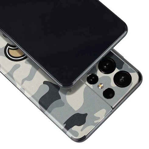 NFL New Orleans Saints Camo Galaxy S21 Ultra 5G Skin