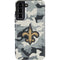 NFL New Orleans Saints Camo Galaxy S22 Plus Pro Case