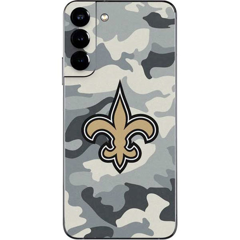 NFL New Orleans Saints Camo Galaxy S22 Plus Skin