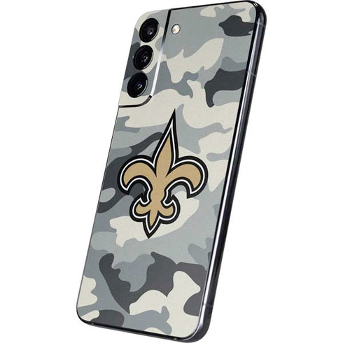 NFL New Orleans Saints Camo Galaxy S22 Plus Skin