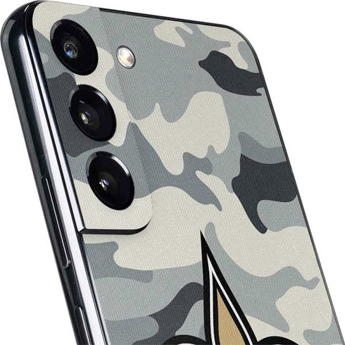 NFL New Orleans Saints Camo Galaxy S22 Plus Skin