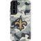 NFL New Orleans Saints Camo Galaxy S22 Pro Case