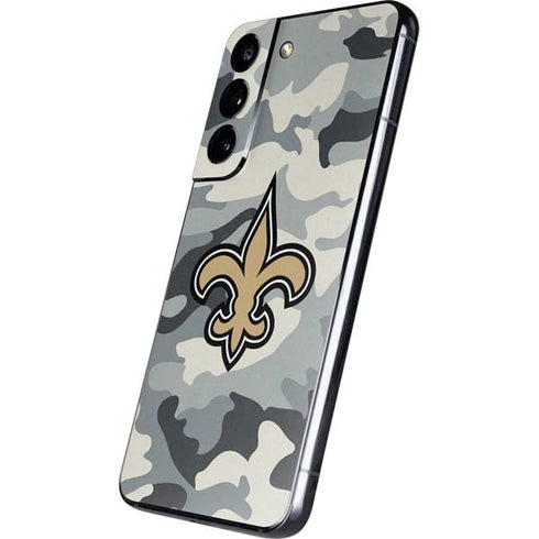 NFL New Orleans Saints Camo Galaxy S22 Skin
