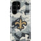 NFL New Orleans Saints Camo Galaxy S22 Ultra Pro Case