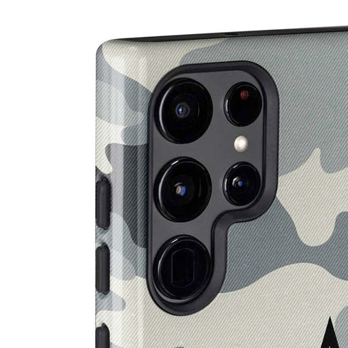 NFL New Orleans Saints Camo Galaxy S22 Ultra Pro Case