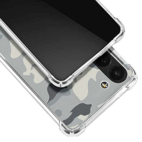 NFL New Orleans Saints Camo Galaxy S23 Clear Case