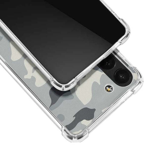 NFL New Orleans Saints Camo Galaxy S23 Plus Clear Case