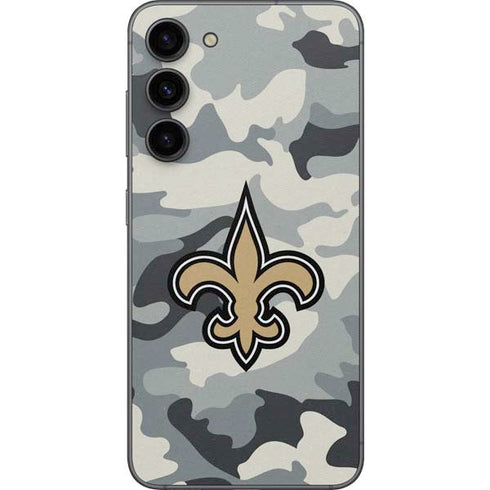 NFL New Orleans Saints Camo Galaxy S23 Plus Skin