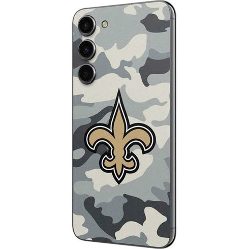 NFL New Orleans Saints Camo Galaxy S23 Plus Skin