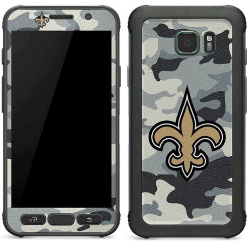 NFL New Orleans Saints Camo Galaxy S7 Active Skin
