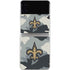 NFL New Orleans Saints Camo Galaxy Z Flip3 5G Skin