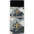 NFL New Orleans Saints Camo Galaxy Z Flip4 5G Skin