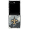 NFL New Orleans Saints Camo Galaxy Z Flip5 5G Clear Case