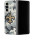 NFL New Orleans Saints Camo Galaxy Z Fold4 5G Skin