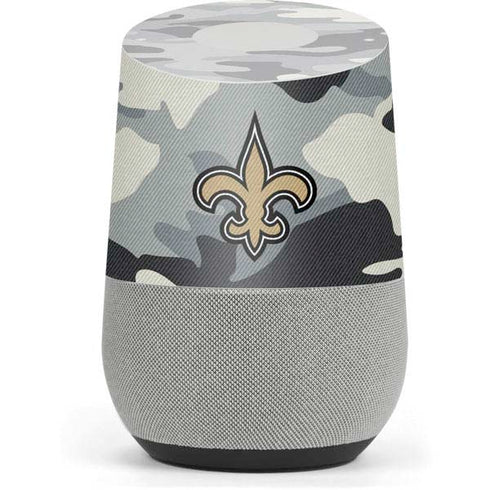 NFL New Orleans Saints Camo Google Home Skin