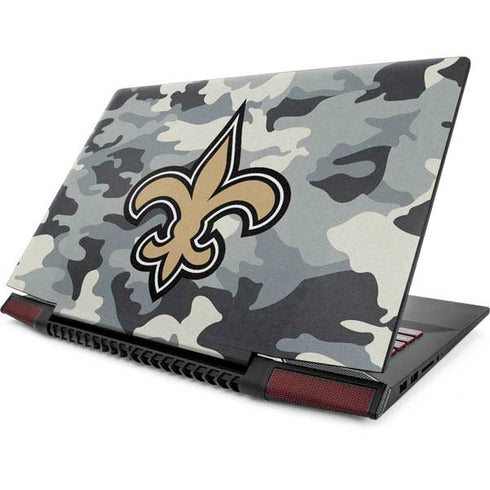 NFL New Orleans Saints Camo Lenovo IdeaPad Skin