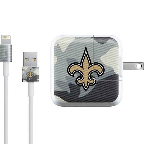 NFL New Orleans Saints Camo iPad Charger (10W USB) Skin