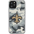 NFL New Orleans Saints Camo iPhone 11 Pro Clear Case