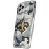 NFL New Orleans Saints Camo iPhone 11 Pro Clear Case