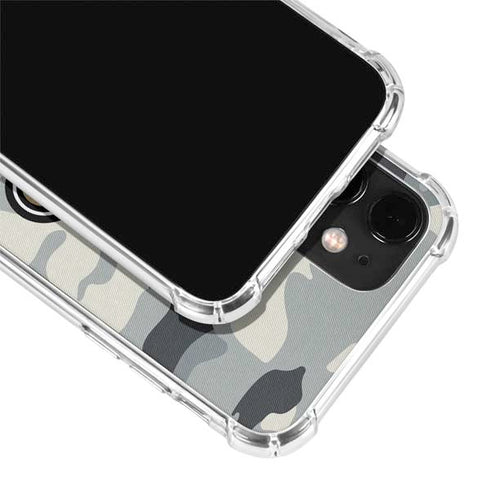 NFL New Orleans Saints Camo iPhone 12 Mini Clear Case