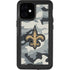 NFL New Orleans Saints Camo iPhone 12 Mini Waterproof Case
