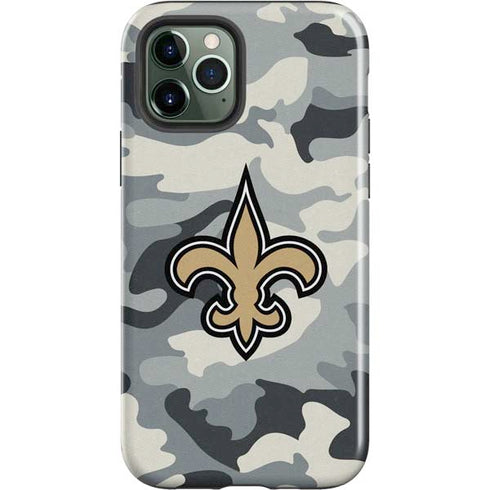 NFL New Orleans Saints Camo iPhone 12 Pro Impact Case