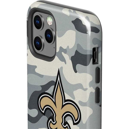 NFL New Orleans Saints Camo iPhone 12 Pro Impact Case