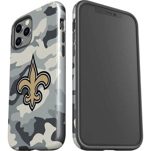 NFL New Orleans Saints Camo iPhone 12 Pro Impact Case
