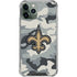 NFL New Orleans Saints Camo iPhone 12 Pro Max Clear Case