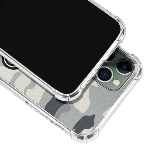 NFL New Orleans Saints Camo iPhone 12 Pro Max Clear Case