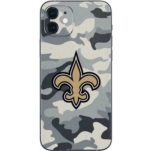 NFL New Orleans Saints Camo iPhone 12 Skin